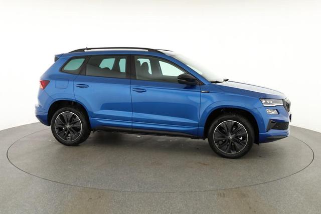 Skoda Karoq Sportline 1.5 TSI DSG Sportline, Pano, AHK, Navi, CANTON, Matrix, AreaView, Side, FS-beheizbar 