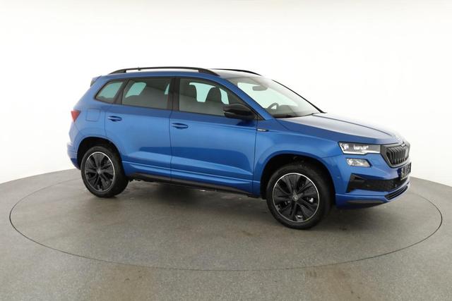 Skoda Karoq Sportline 1.5 TSI DSG Sportline, Pano, AHK, Navi, CANTON, Matrix, AreaView, Side, FS-beheizbar 