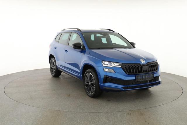 Skoda Karoq Sportline 1.5 TSI DSG Sportline, Pano, AHK, Navi, CANTON, Matrix, AreaView, Side, FS-beheizbar 