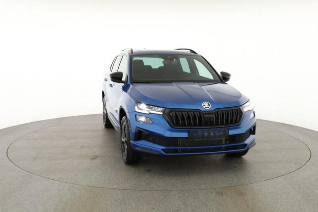Skoda Karoq Sportline 1.5 TSI DSG Sportline, Pano, AHK, Navi, CANTON, Matrix, AreaView, Side, FS-beheizbar 