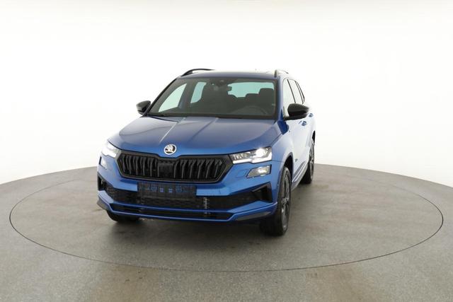Skoda Karoq Sportline 1.5 TSI DSG Sportline, Pano, AHK, Navi, CANTON, Matrix, AreaView, Side, FS-beheizbar 