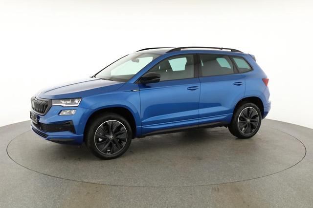 Skoda Karoq Sportline 1.5 TSI DSG Sportline, Pano, AHK, Navi, CANTON, Matrix, AreaView, Side, FS-beheizbar 
