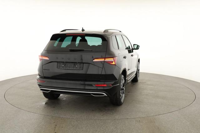 Skoda Karoq Sportline 1.5 TSI DSG Sportline, Pano, AHK, Navi, Matrix, AreaView, Side, FS-beheizbar, Winter, 19-Zoll 