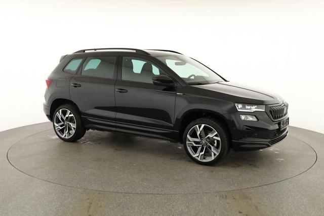 Skoda Karoq Sportline 1.5 TSI DSG Sportline, Pano, AHK, Navi, Matrix, AreaView, Side, FS-beheizbar, Winter, 19-Zoll 