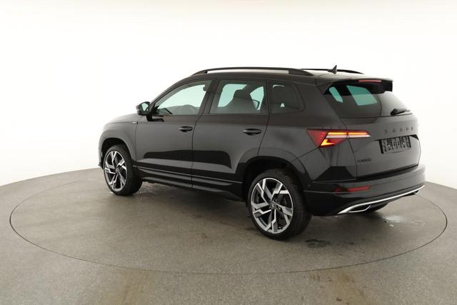 Skoda Karoq Sportline 1.5 TSI DSG Sportline, Pano, AHK, Navi, Matrix, AreaView, Side, FS-beheizbar, Winter, 19-Zoll 