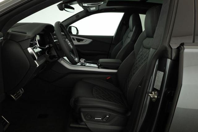 Audi Q8 50 TDI quattro qu S-LINE, Standheizung, HuD, Luft, Pano, B&O, 23-Zoll, AHK, Leder, AreaView, Optik schwarz 