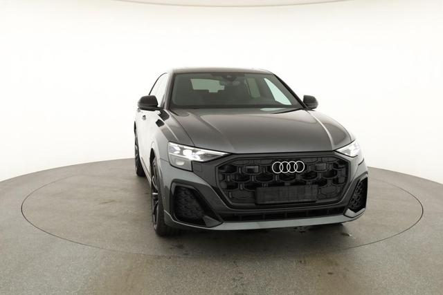 Audi Q8 50 TDI quattro qu S-LINE, Standheizung, HuD, Luft, Pano, B&O, 23-Zoll, AHK, Leder, AreaView, Optik schwarz 