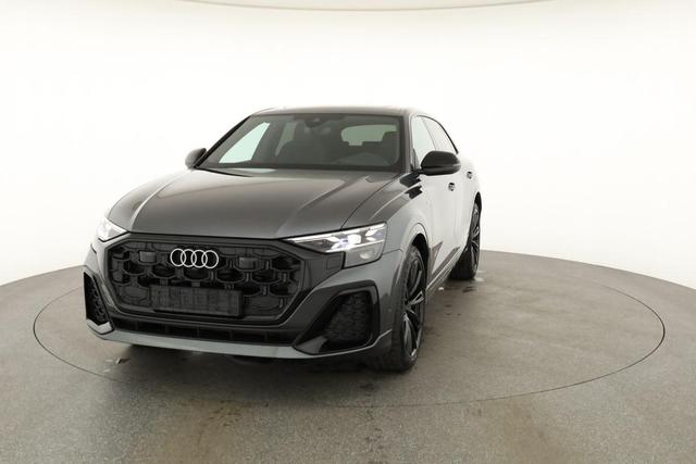 Audi Q8 50 TDI quattro qu S-LINE, Standheizung, HuD, Luft, Pano, B&O, 23-Zoll, AHK, Leder, AreaView, Optik schwarz 