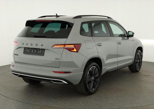 Skoda Karoq Sportline 4x4 2.0 TDI DSG Sportline, Pano, AHK, Navi, Matrix, AreaView, Side, Kamera, el. Klappe, FS-beheizbar, Winter 
