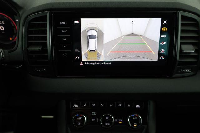 Skoda Karoq Sportline 4x4 2.0 TDI DSG Sportline, Pano, AHK, Navi, Matrix, AreaView, Side, Kamera, el. Klappe, FS-beheizbar, Winter 