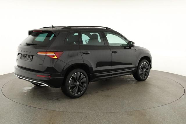Skoda Karoq Sportline 4x4 2.0 TDI DSG Sportline, Pano, AHK, Navi, Matrix, AreaView, Side, Kamera, el. Klappe, FS-beheizbar, Winter 