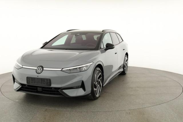 Volkswagen ID.7 Kombi Pro S 210 kW Tourer Black Style, AHK, IQ.Light, HuD, AreaView, 20-Zoll, Side, Winter 