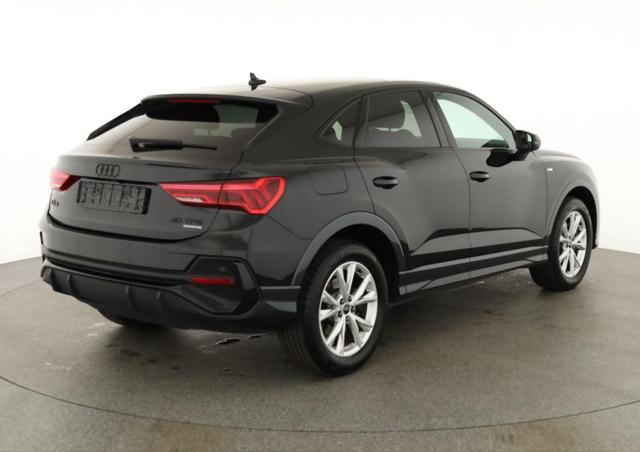 Audi Q3 Sportback 40 TFSI quattro S line S-LINE, Matrix, Pano, AHK, el. Klappe, 18-Zoll 