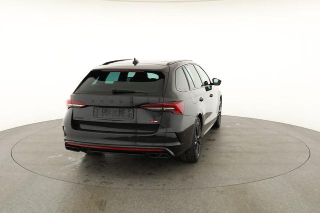 Skoda Octavia Combi 2.0 TSI 195 kW RS DSG, Pano, Standheizung, AHK, Navi, Matrix, Canton, Side, Winter, 5 J.-Garantie 