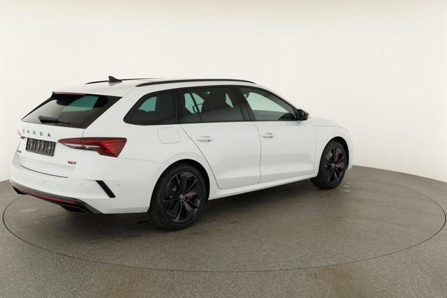 Skoda Octavia Combi 2.0 TSI 195 kW RS DSG, Pano, Standheizung, AHK, Navi, Matrix, Canton, Side, Winter, 5 J.-Garantie 