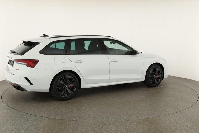 Skoda Octavia Combi 2.0 TSI 195 kW RS DSG, Pano, Standheizung, AHK, Navi, Matrix, Canton, Side, Winter, 5 J.-Garantie 