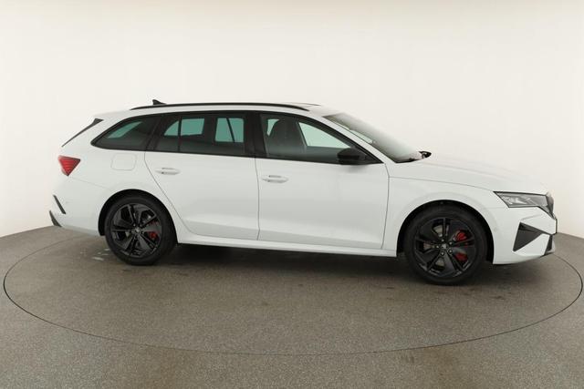 Skoda Octavia Combi 2.0 TSI 195 kW RS DSG, Pano, Standheizung, AHK, Navi, Matrix, Canton, Side, Winter, 5 J.-Garantie 