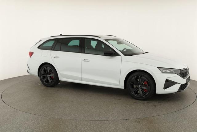 Skoda Octavia Combi 2.0 TSI 195 kW RS DSG, Pano, Standheizung, AHK, Navi, Matrix, Canton, Side, Winter, 5 J.-Garantie 