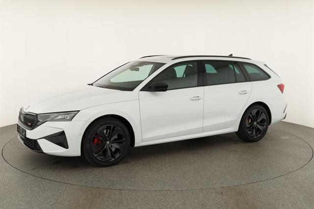 Skoda Octavia Combi 2.0 TSI 195 kW RS DSG, Pano, Standheizung, AHK, Navi, Matrix, Canton, Side, Winter, 5 J.-Garantie 