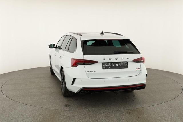 Skoda Octavia Combi 2.0 TSI 195 kW RS DSG, Pano, Standheizung, AHK, Navi, Matrix, Canton, Side, Winter, 5 J.-Garantie 