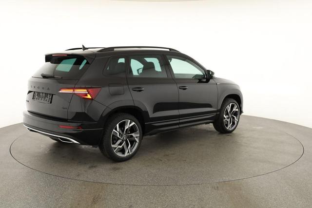Skoda Karoq Sportline 4x4 2.0 TSI DSG Sportline, Pano, AHK, Navi, Matrix, Side, Winter, 5 J.-Garantie 