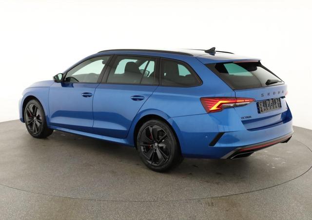 Skoda Octavia Combi 2.0 TSI 195 kW RS DSG, Pano, Standheizung, AHK, Navi, Matrix, Canton, Side, Winter, 5 J.-Garantie 