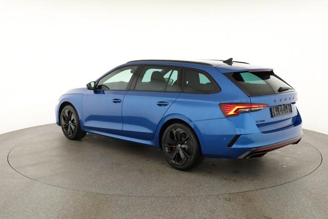 Skoda Octavia Combi 2.0 TSI 195 kW RS DSG, Pano, Standheizung, AHK, Navi, Matrix, Canton, Side, Winter, 5 J.-Garantie 