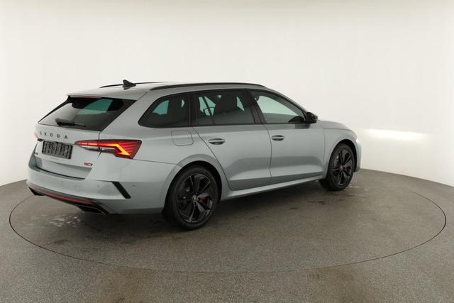 Skoda Octavia Combi 2.0 TSI 195 kW RS DSG, Pano, Standheizung, AHK, Navi, Matrix, Canton, Side, Winter, 5 J.-Garantie 