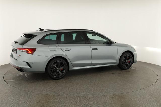 Skoda Octavia Combi 2.0 TSI 195 kW RS DSG, Pano, Standheizung, AHK, Navi, Matrix, Canton, Side, Winter, 5 J.-Garantie 