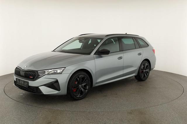 Skoda Octavia Combi 2.0 TSI 195 kW RS DSG, Pano, Standheizung, AHK, Navi, Matrix, Canton, Side, Winter, 5 J.-Garantie 