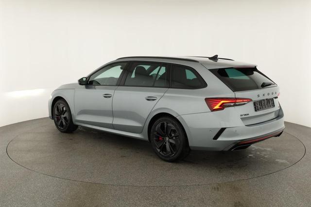 Skoda Octavia Combi 2.0 TSI 195 kW RS DSG, Pano, Standheizung, AHK, Navi, Matrix, Canton, Side, Winter, 5 J.-Garantie 