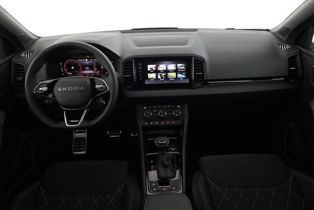 Skoda Karoq Sportline 1.5 TSI DSG Sportline, Pano, AHK, Navi, CANTON, Matrix, AreaView, Side, FS-beheizbar 