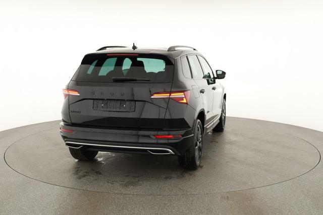 Skoda Karoq Sportline 1.5 TSI DSG Sportline, Pano, AHK, Navi, CANTON, Matrix, AreaView, Side, FS-beheizbar 
