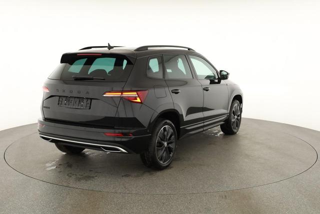 Skoda Karoq Sportline 1.5 TSI DSG Sportline, Pano, AHK, Navi, CANTON, Matrix, AreaView, Side, FS-beheizbar 