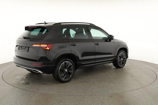 Skoda Karoq Sportline 1.5 TSI DSG Sportline, Pano, AHK, Navi, CANTON, Matrix, AreaView, Side, FS-beheizbar 
