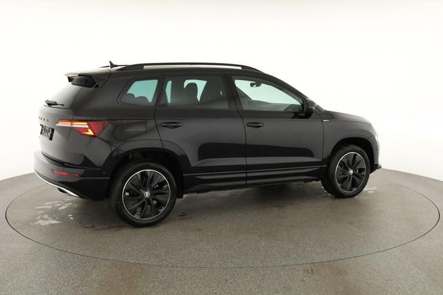 Skoda Karoq Sportline 1.5 TSI DSG Sportline, Pano, AHK, Navi, CANTON, Matrix, AreaView, Side, FS-beheizbar 
