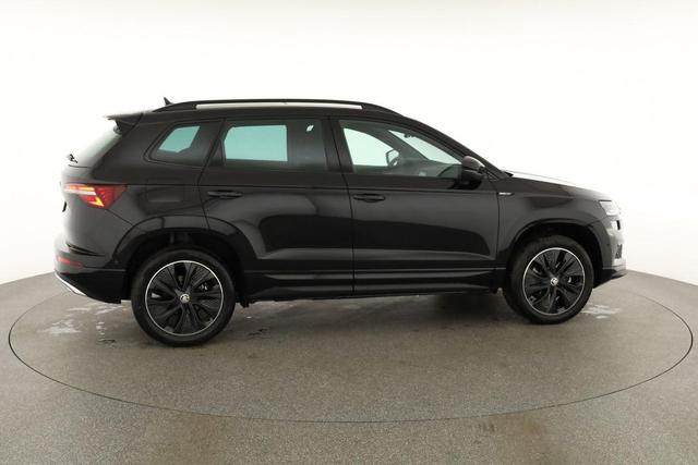 Skoda Karoq Sportline 1.5 TSI DSG Sportline, Pano, AHK, Navi, CANTON, Matrix, AreaView, Side, FS-beheizbar 