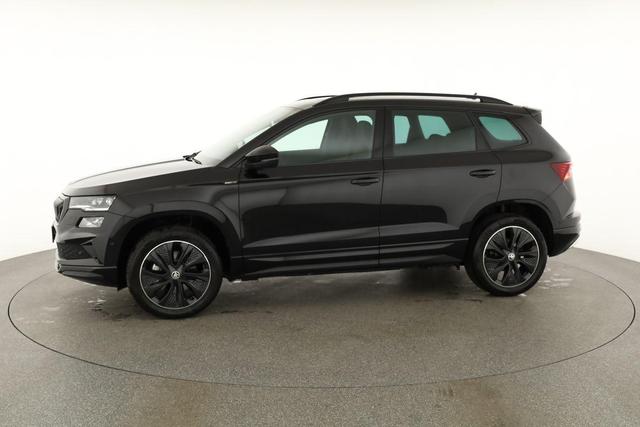 Skoda Karoq Sportline 1.5 TSI DSG Sportline, Pano, AHK, Navi, CANTON, Matrix, AreaView, Side, FS-beheizbar 