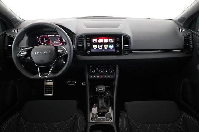 Skoda Karoq Sportline 1.5 TSI DSG Sportline, AHK, Navi, CANTON, Matrix, AreaView, Side, FS-beheizbar, 5-J. Garantie 