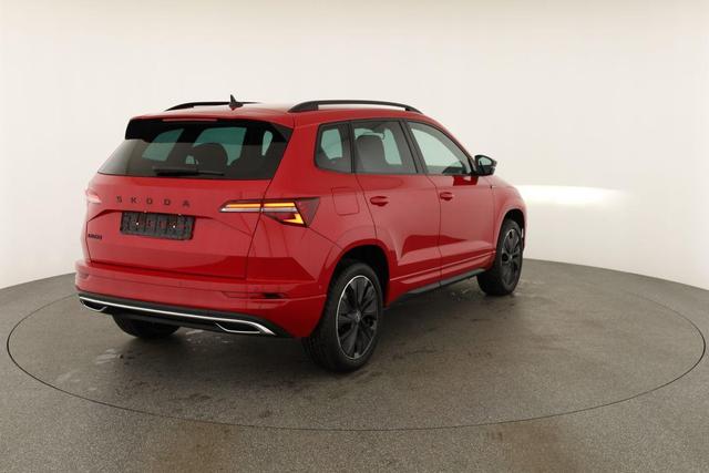 Skoda Karoq Sportline 1.5 TSI DSG Sportline, AHK, Navi, CANTON, Matrix, AreaView, Side, FS-beheizbar, 5-J. Garantie 