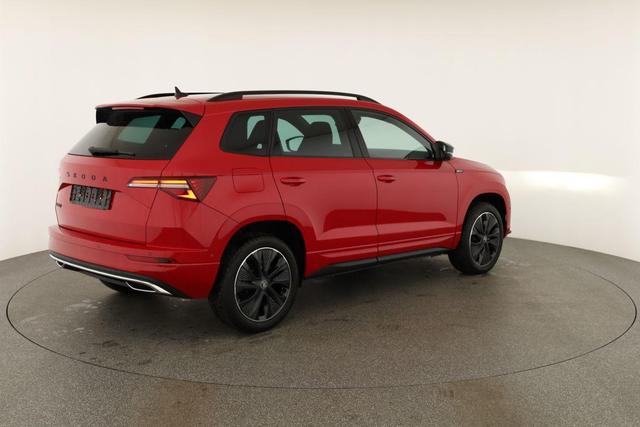 Skoda Karoq Sportline 1.5 TSI DSG Sportline, AHK, Navi, CANTON, Matrix, AreaView, Side, FS-beheizbar, 5-J. Garantie 