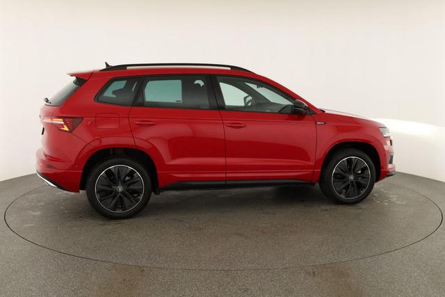 Skoda Karoq Sportline 1.5 TSI DSG Sportline, AHK, Navi, CANTON, Matrix, AreaView, Side, FS-beheizbar, 5-J. Garantie 