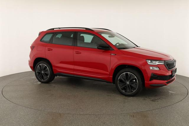 Skoda Karoq Sportline 1.5 TSI DSG Sportline, AHK, Navi, CANTON, Matrix, AreaView, Side, FS-beheizbar, 5-J. Garantie 