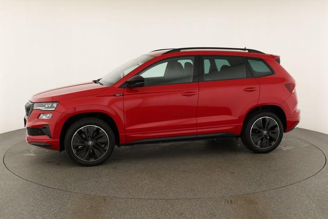 Skoda Karoq Sportline 1.5 TSI DSG Sportline, AHK, Navi, CANTON, Matrix, AreaView, Side, FS-beheizbar, 5-J. Garantie 