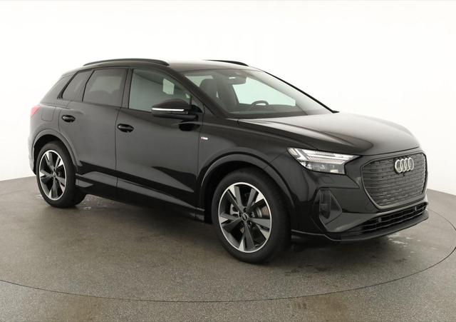 Audi Q4 e-tron - 45 basis quattro S-LINE quattro, AHK, Navi, Matrix, Side, Kamera, el. Klappe, Winter. 20-Zoll