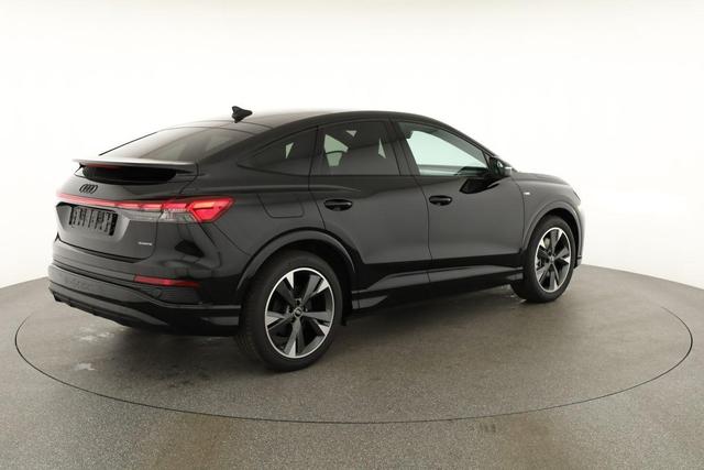 Audi Q4 Sportback e-tron 45 S-LINE quattro, AHK, Navi, Matrix, Komfort, Side, Kamera, el. Klappe, Winter, 20-Zoll 