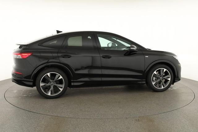 Audi Q4 Sportback e-tron 45 S-LINE quattro, AHK, Navi, Matrix, Komfort, Side, Kamera, el. Klappe, Winter, 20-Zoll 