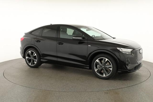 Audi Q4 Sportback e-tron 45 S-LINE quattro, AHK, Navi, Matrix, Komfort, Side, Kamera, el. Klappe, Winter, 20-Zoll 