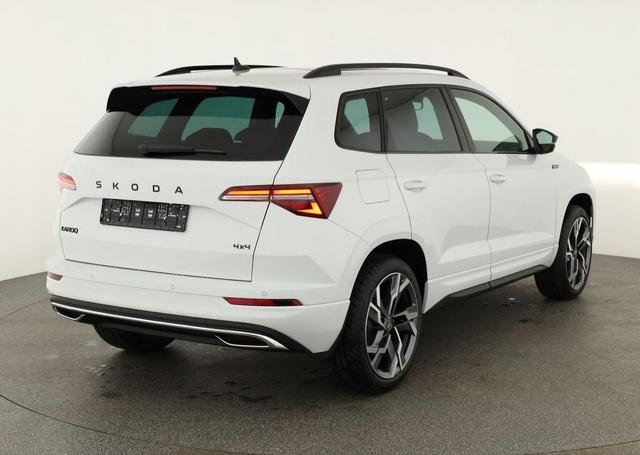 Skoda Karoq Sportline 4x4 2.0 TSI DSG Sportline, Pano, AHK, Navi, Matrix, Side, Winter, 5 J.-Garantie 