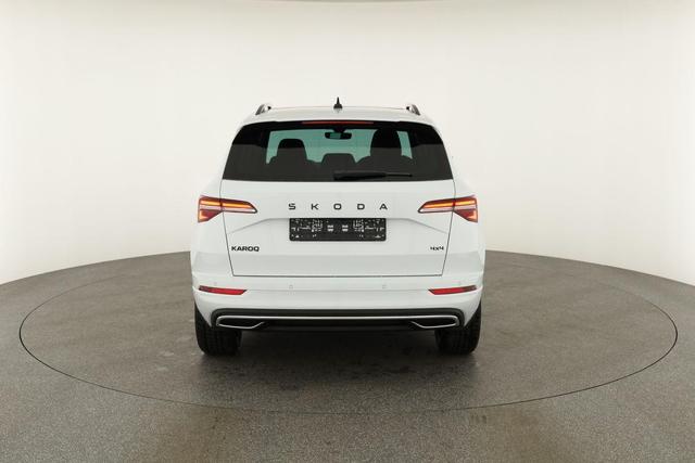Skoda Karoq Sportline 4x4 2.0 TSI DSG Sportline, Pano, AHK, Navi, Matrix, Side, Winter, 5 J.-Garantie 